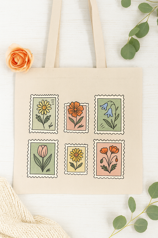 Vintage Floral Stamp